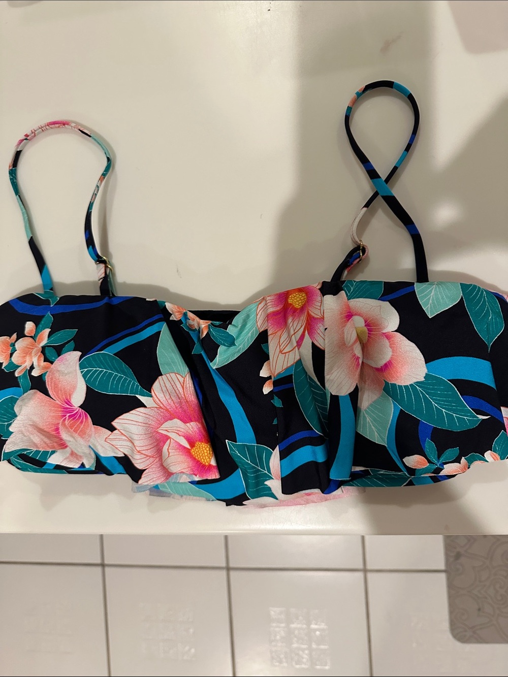 La Blanca Black Swimwear Bikini Top